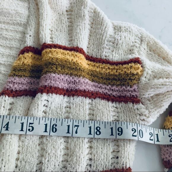 Madewell Diaz Striped Open Knit Cardigan Sweater XS - Picture 9 of 10